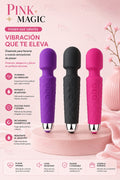 Pink Magic - Estimulador Vibratorio Recargable