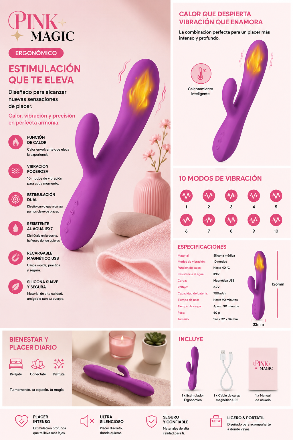 Pink Magic - Estimulación que te eleva