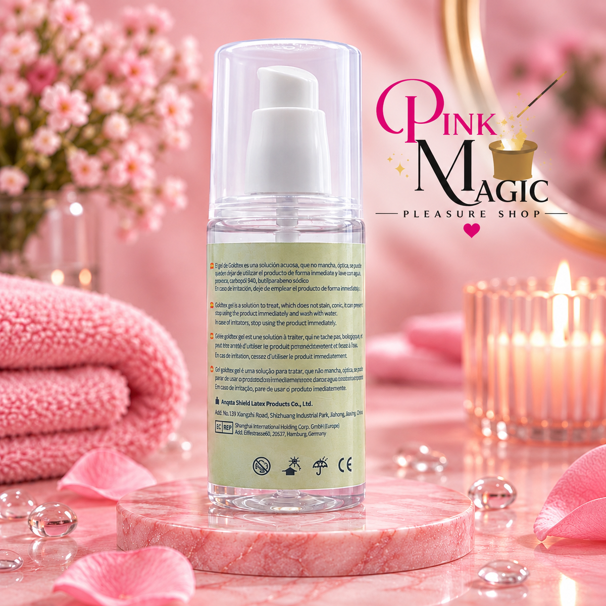 Pink Magic – Lubricante Íntimo Natural 100 ml ✨🩷