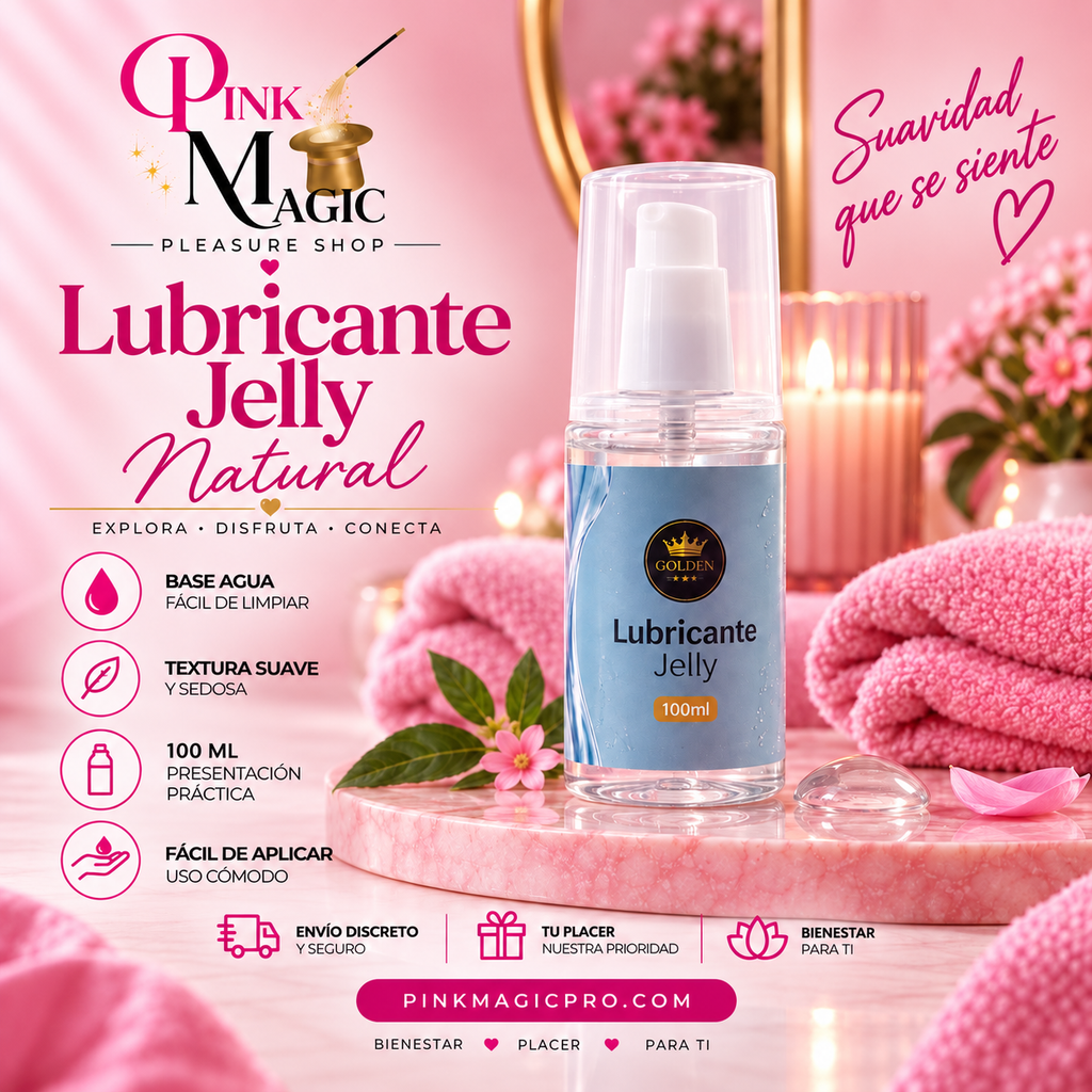 Pink Magic – Lubricante Íntimo Natural 100 ml ✨🩷